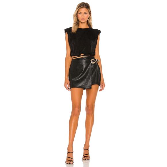 Amanda Uprichard Coralynn Skort in Black Size Small - Picture 1 of 8